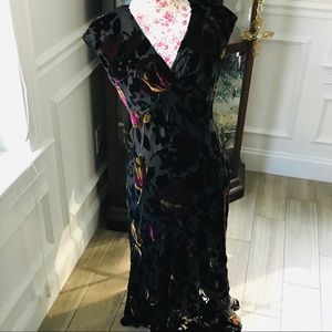 Jones New York maxi velvet dress size 8